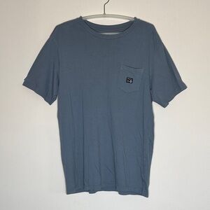 RVCA Slate Blue Men's Short Sleeve Tee